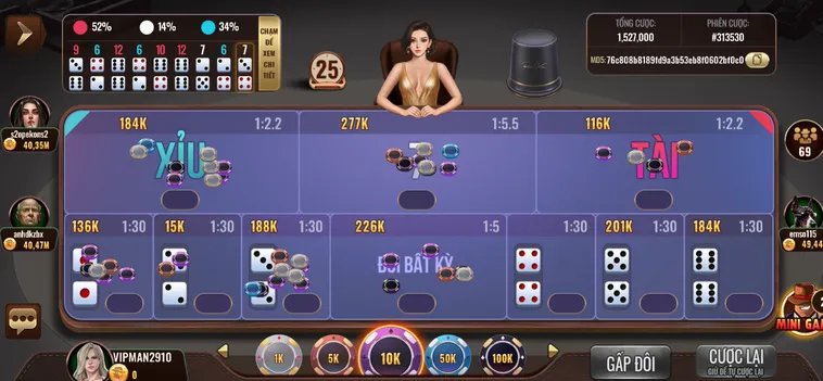 Làm Chủ Vòng Quay May Mắn Cùng Siêu Phẩm 7 Up Down Tại BomWin