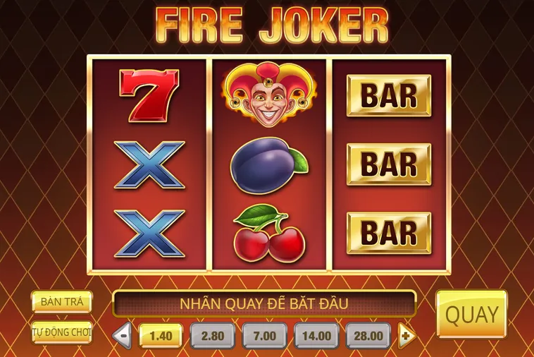Slot game Fire Joker tại BomWin Bữa Tiệc Quay Hũ Rực Lửa Và Quà Tặng Khủng