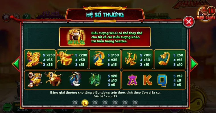 Khám Phá Cách Quay Hũ Slot Game Kung Fu Panda Tại BomWin Chắc Thắng