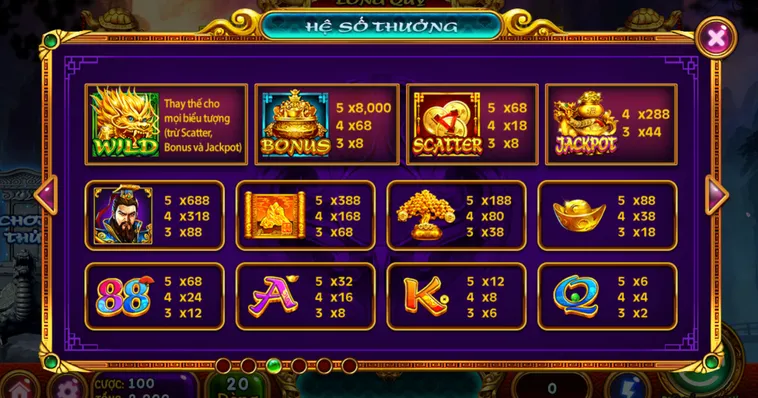 Slot Game Long Quy Chi Bảo Tại BomWin Bí Quyết Săn Hũ Jackpot Khủng Năm 2026