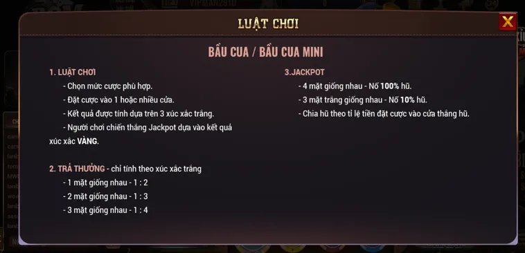 Mini Bầu Cua tại BomWin Sảnh Giải Trí Dân Gian Và Cơ Hội Săn Hũ Tài Lộc