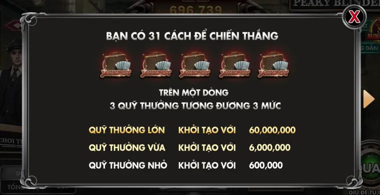 Slot Game Peaky Blinders Tại BomWin Hành Trình Chinh Phục Thế Giới Ngầm Anh Quốc