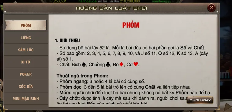 Phỏm Tại BomWin Đỉnh Cao Đấu Trí Và Cơ Hội Ù To Nhận Thưởng Jackpot Cực Khủng Năm 2026