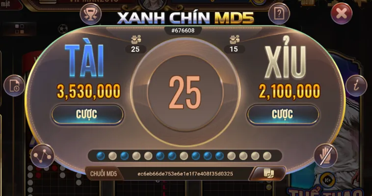 Tài Xỉu MD5 tại BomWin Công Nghệ Bảo Mật Chuỗi Và Trải Nghiệm Cược Minh Bạch