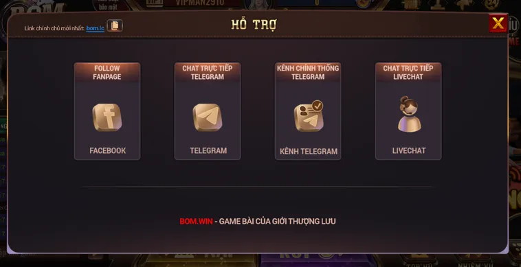 Hỗ trợ khách hàng 24/7 tại Bomwin.